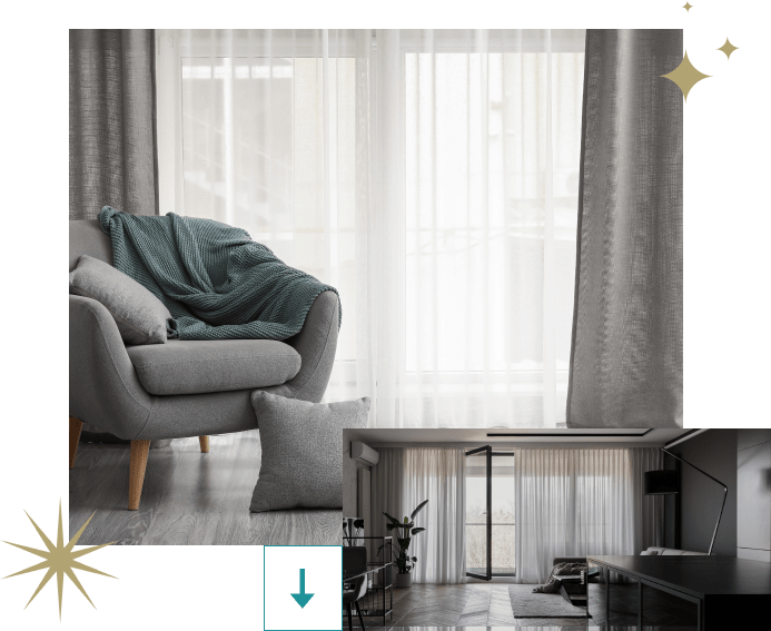 Cortinas na medida certa dos seus sonhos
